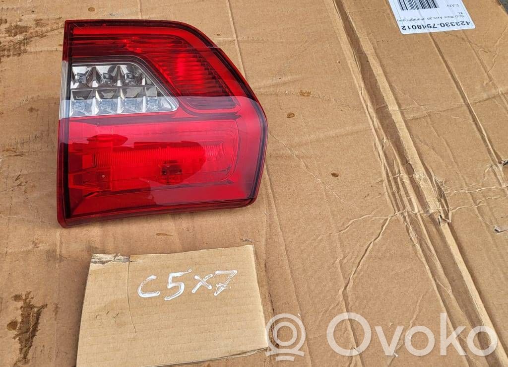 Citroen C5 Tailgate rear/tail lights 