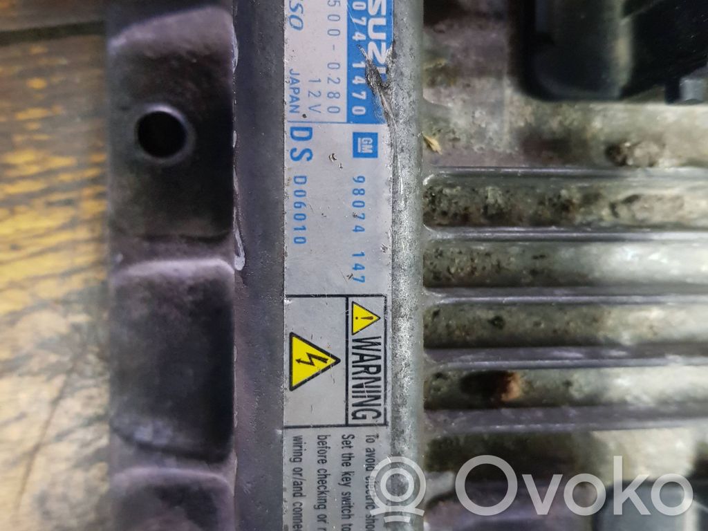 Opel Meriva A Engine control unit/module 