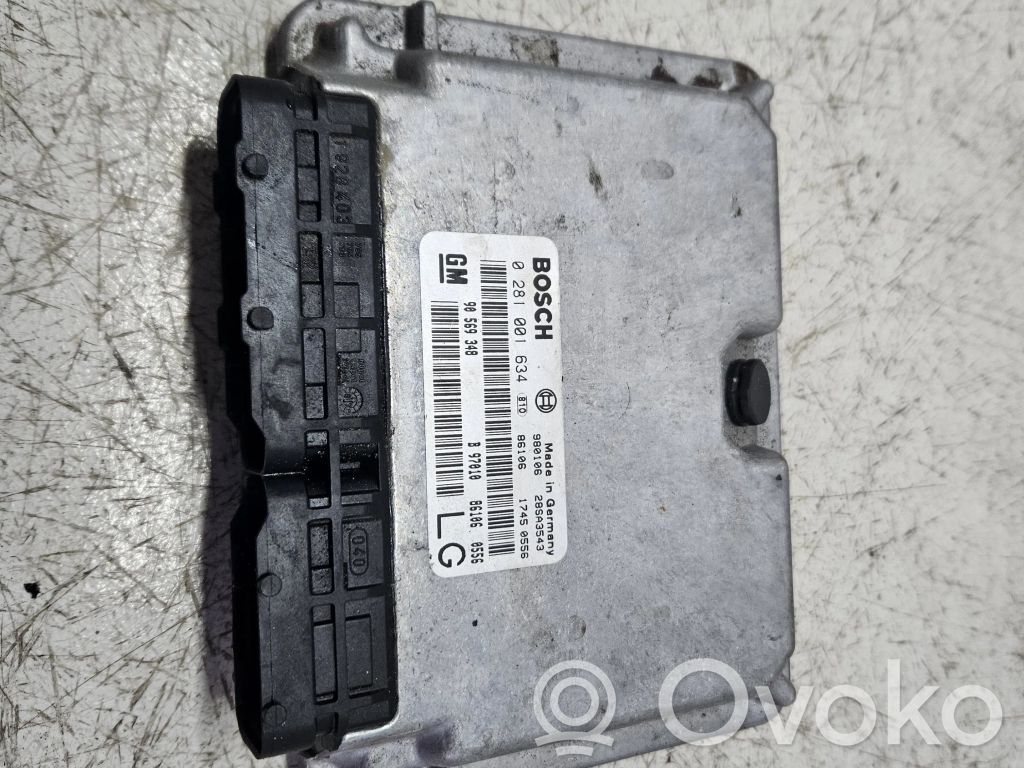 Opel Vectra B Engine control unit/module 