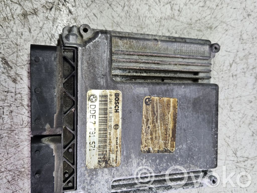 BMW 7 E65 E66 Engine control unit/module 
