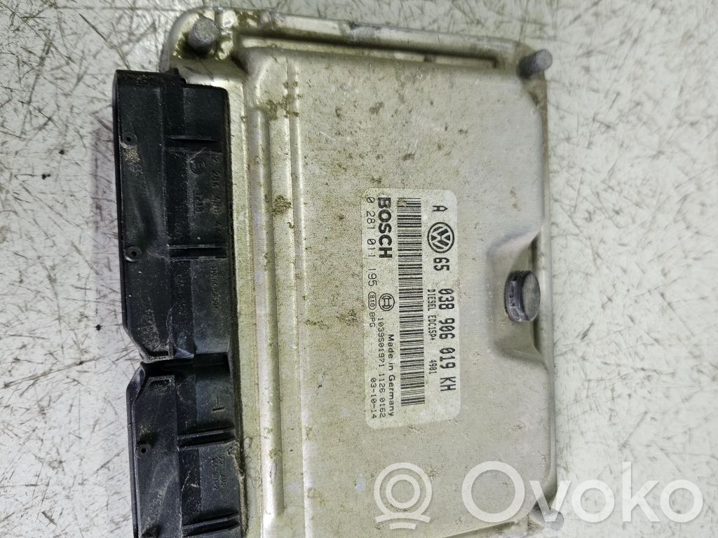 Engine control unit/module   038906019KH,0281011195
