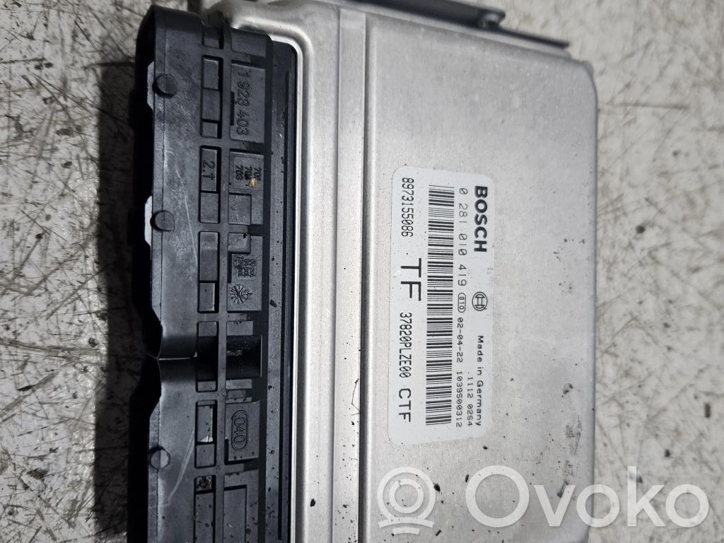 Honda Civic Engine control unit/module 