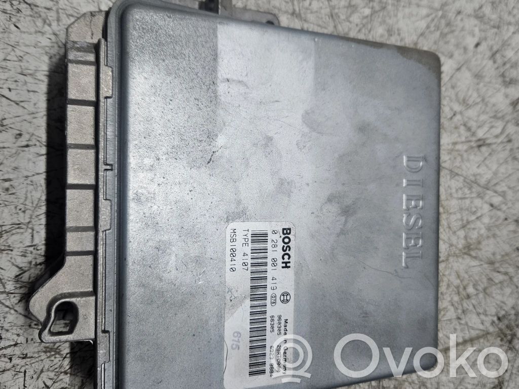 Engine control unit/module   0281001419,MSB100410,28RTD000