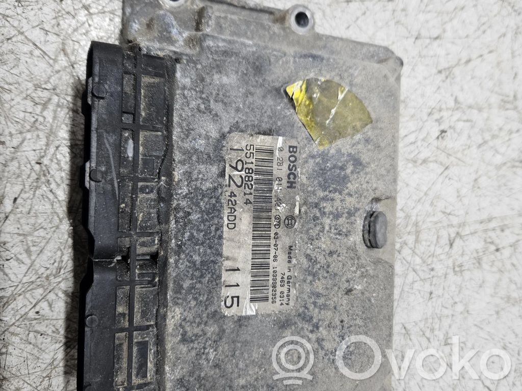 Fiat Stilo Engine control unit/module 