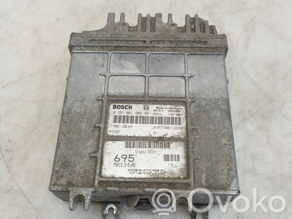 Volvo S40, V40 Engine control unit/module 
