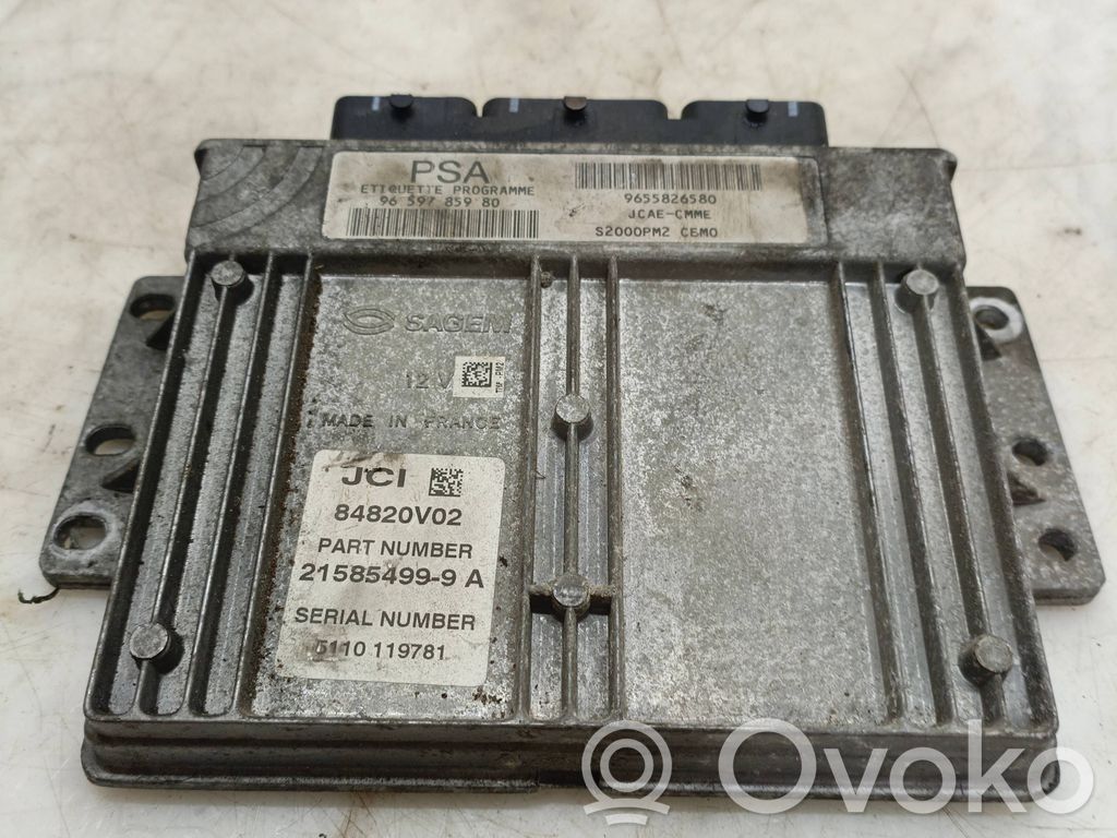 Citroen Xsara Picasso Engine control unit/module 
