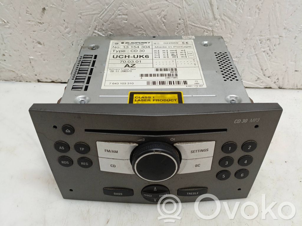 Opel Astra H Panel / Radioodtwarzacz CD/DVD/GPS 