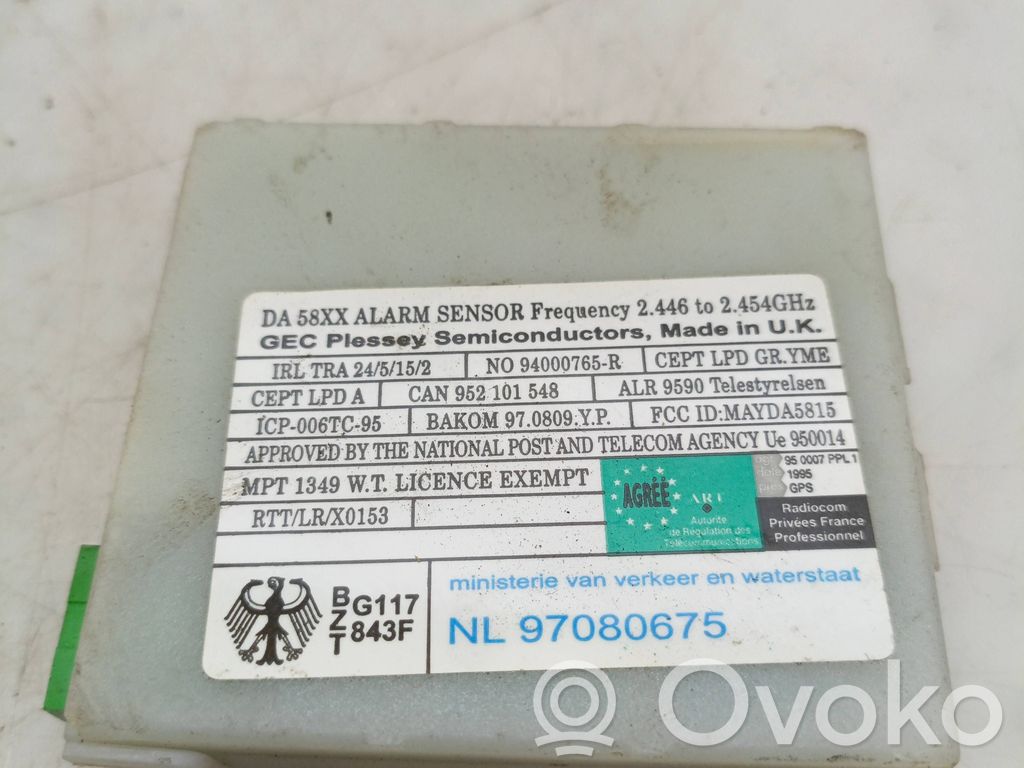 Volvo S80 Alarm control unit/module 