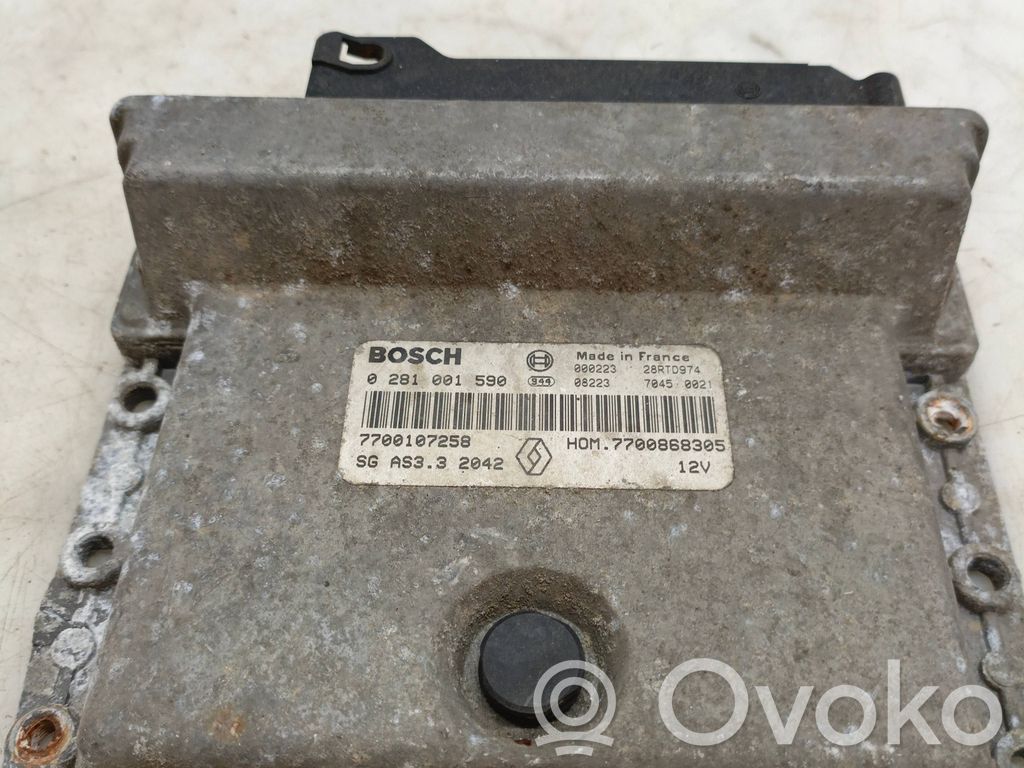 Renault Espace III Engine control unit/module 
