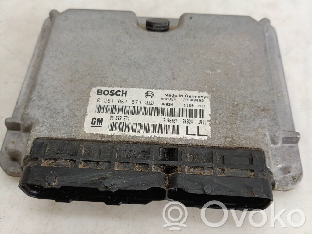 Opel Astra G Engine control unit/module 