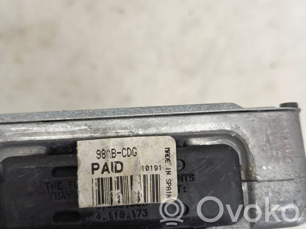 Engine control unit/module   98ABCDG,4116173,98AB12A532AE,10191,98AB12A532
