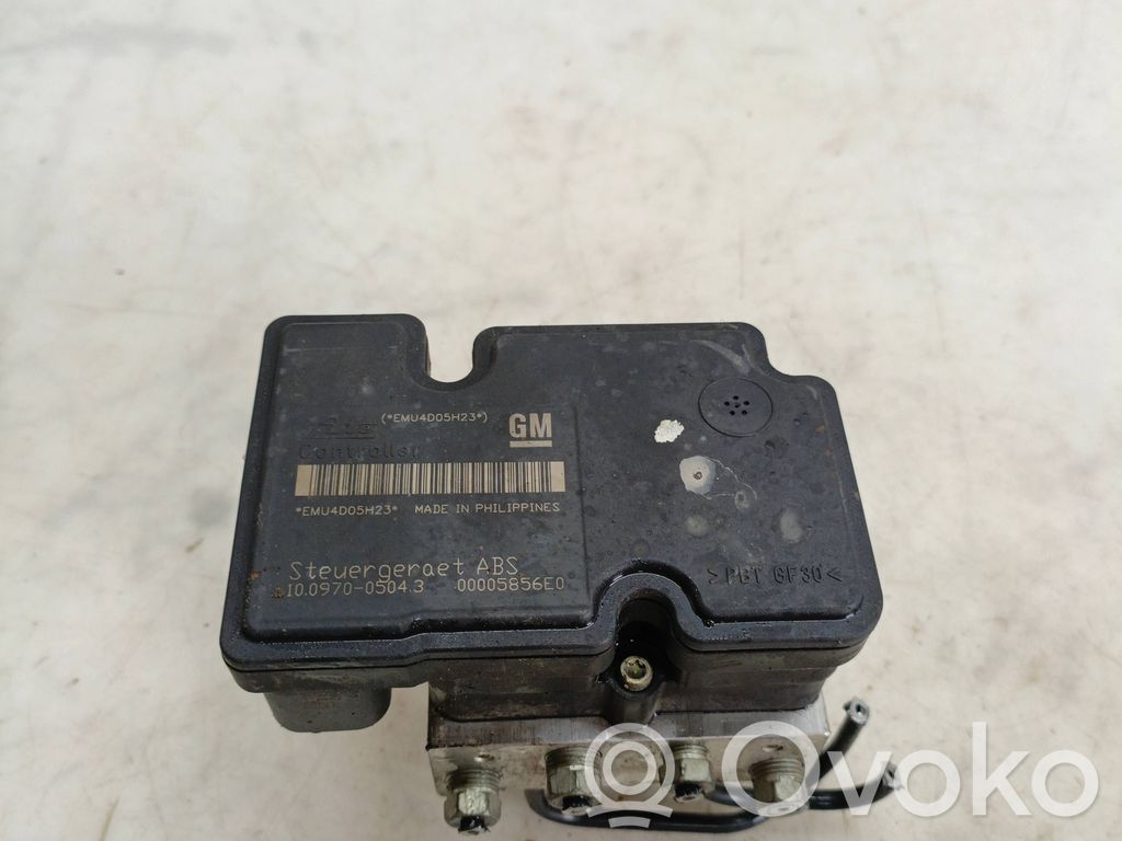 Opel Astra H ABS-pumppu 
