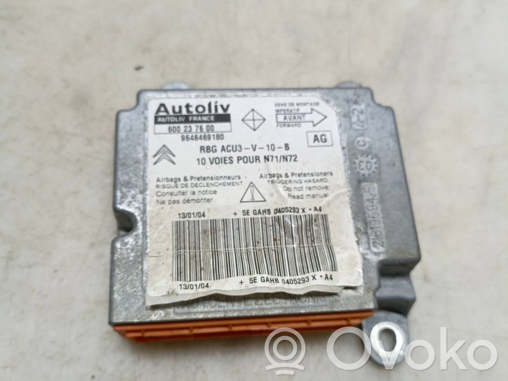 Citroen Xsara Picasso Airbag control unit/module 