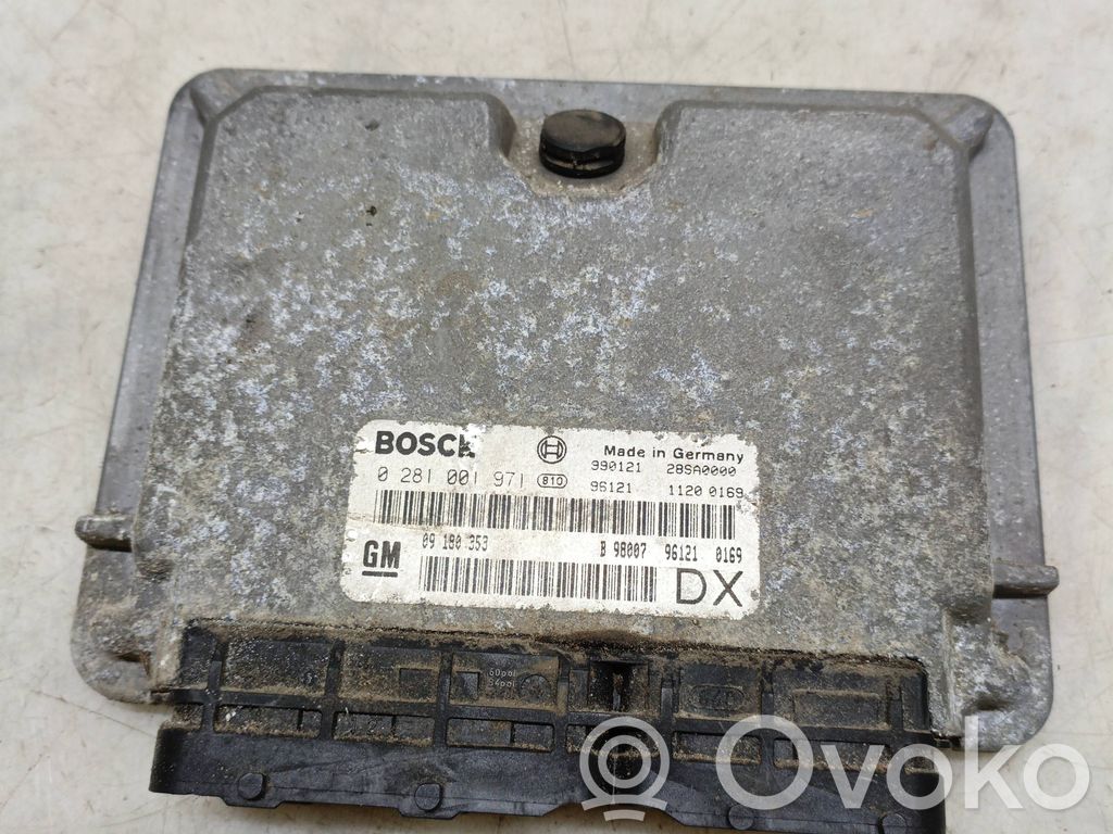 Opel Astra G Variklio valdymo blokas 