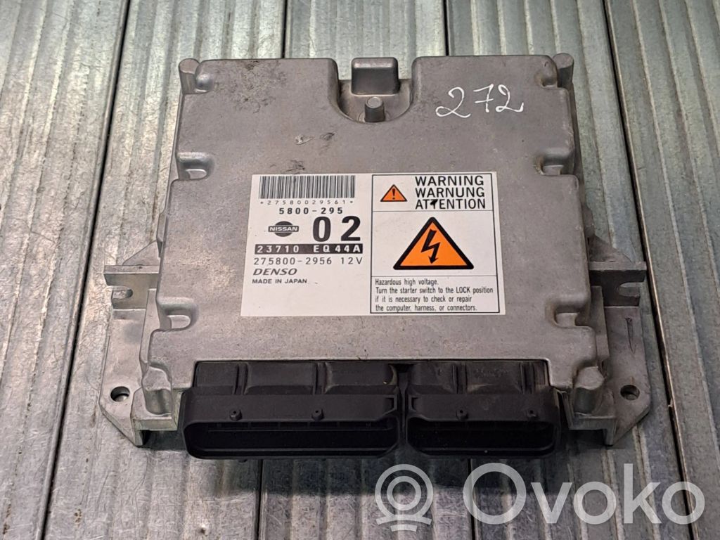 Engine control unit/module   23710EQ44A,5800295,2758002956