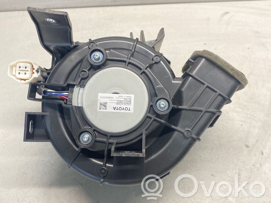 Toyota C-HR I Ventola riscaldamento/ventilatore abitacolo 