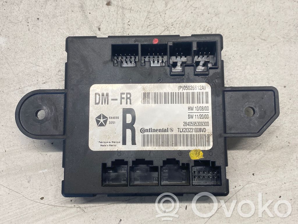 Fiat Freemont Unité de commande module de porte 