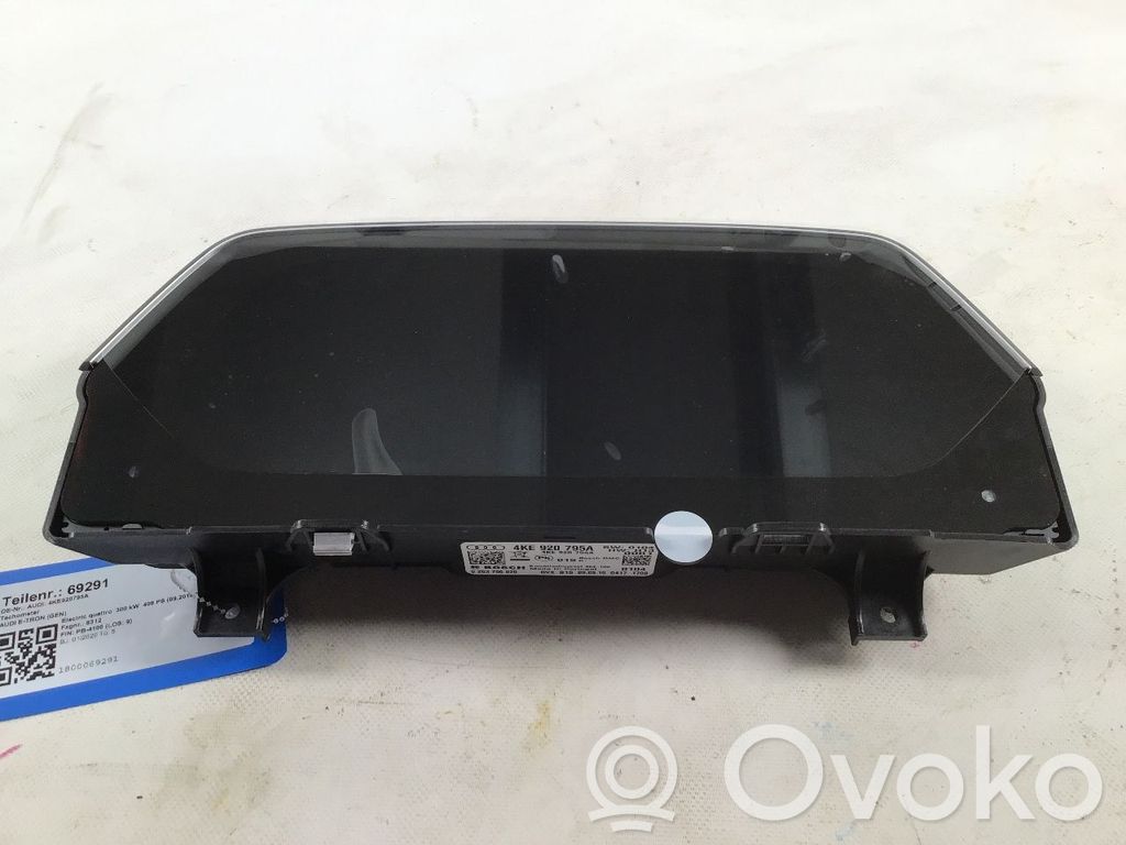 Audi e-tron Speedometer (instrument cluster) 