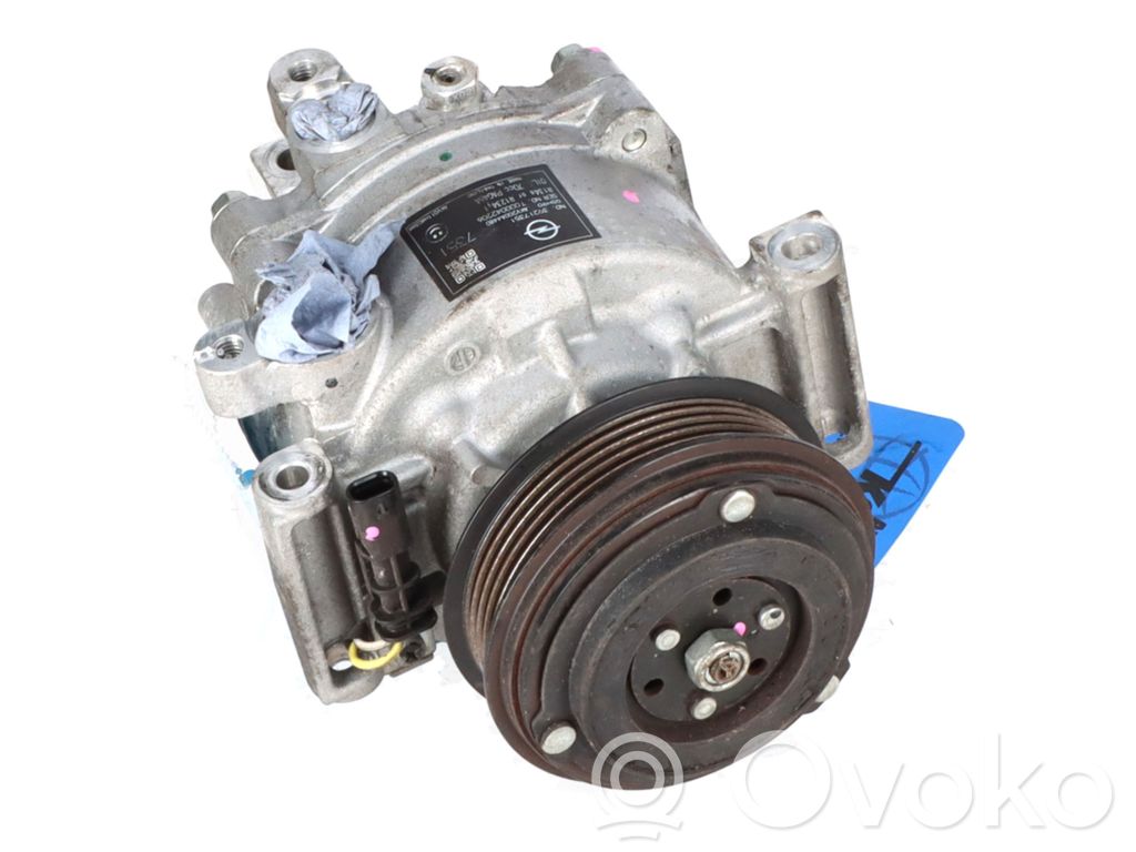 Opel Astra K Air conditioning (A/C) compressor (pump) 