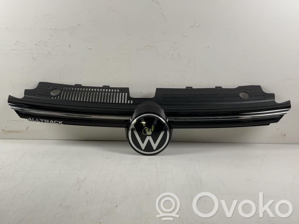 Volkswagen Golf VIII Etupuskurin ylempi jäähdytinsäleikkö 