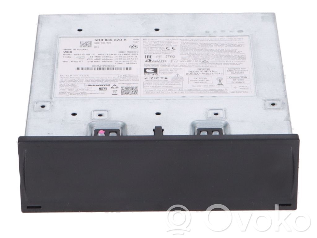 Volkswagen Golf VIII Unitate principală radio/CD/DVD/GPS 