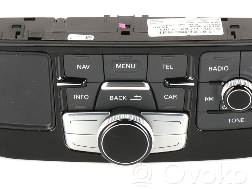 Audi A8 S8 D4 4H Unidad central de control multimedia 