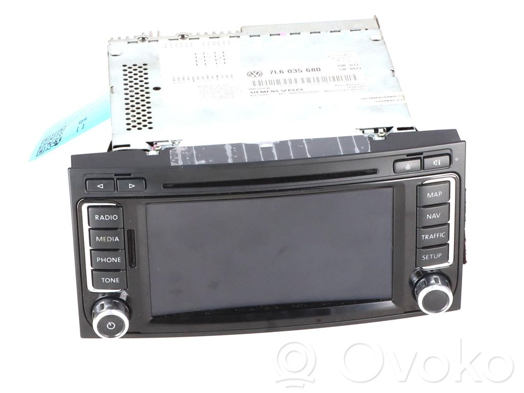 Volkswagen Touareg I Unitate principală radio/CD/DVD/GPS 