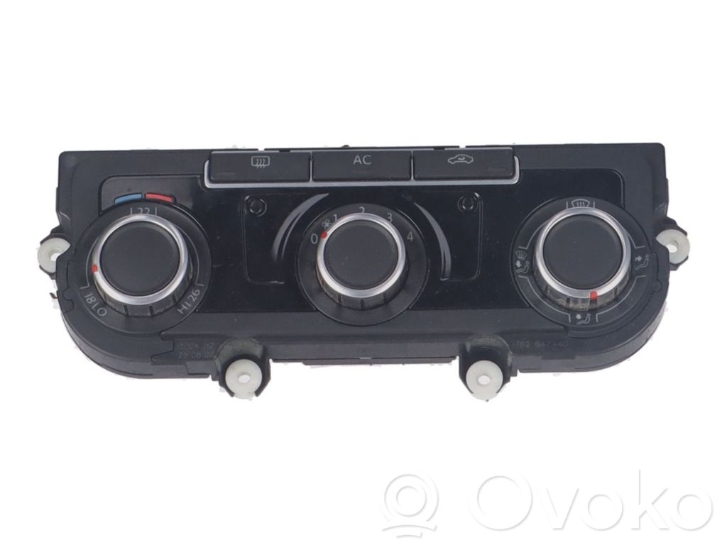 Volkswagen Golf VI Panel klimatyzacji 