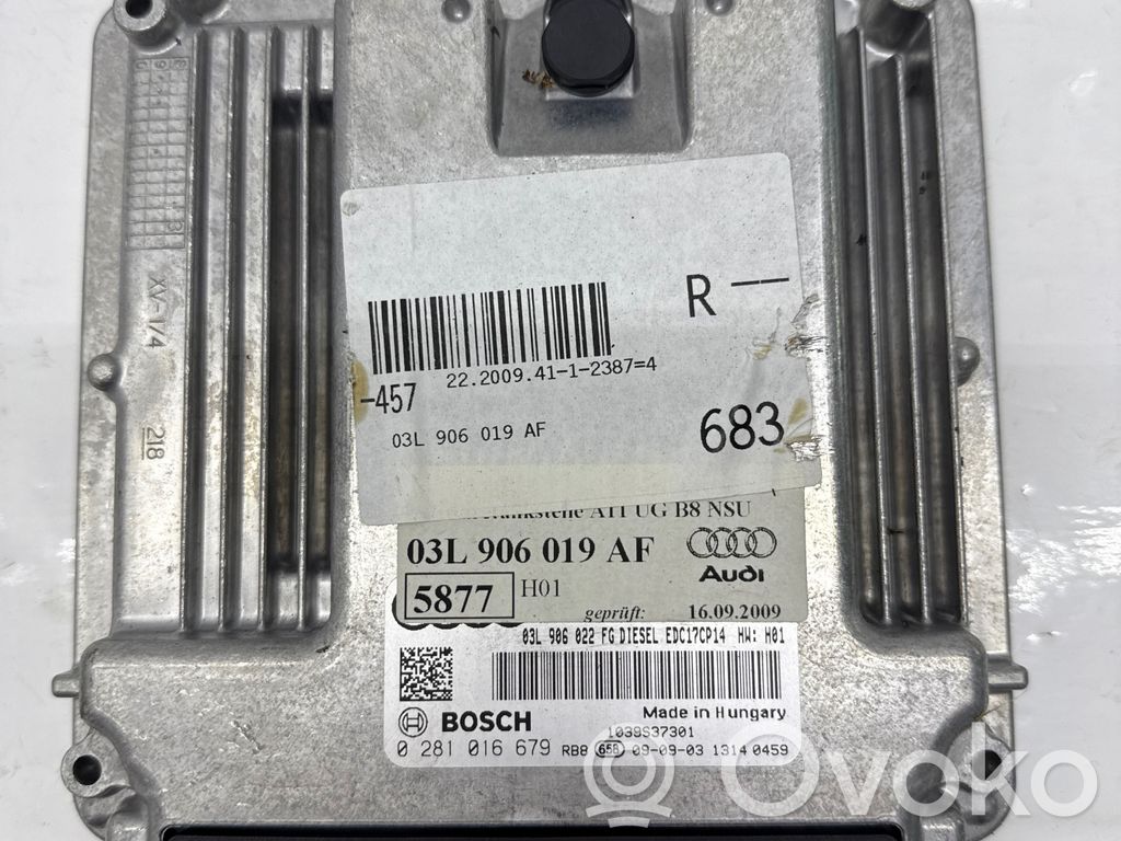 Audi A6 S6 C6 4F Engine control unit/module 