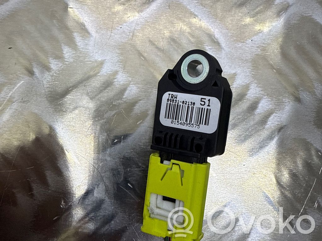 Toyota Auris E180 Airbag deployment crash/impact sensor 