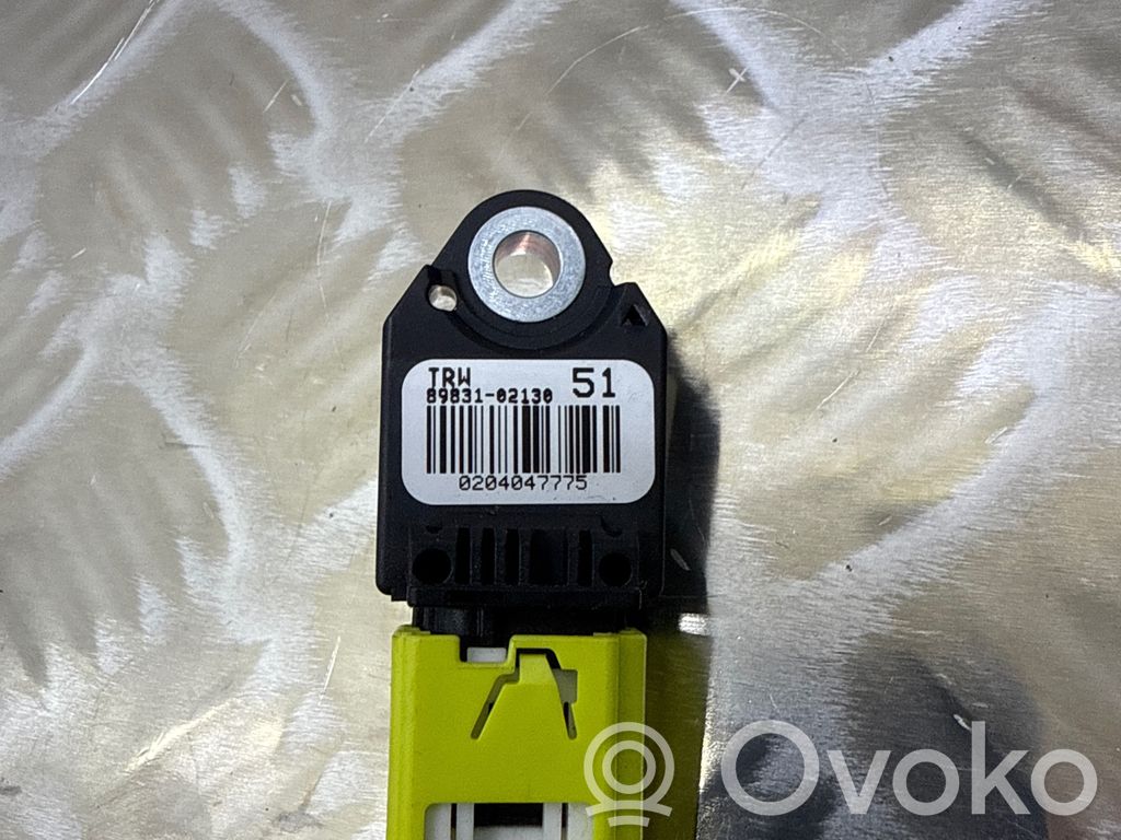 Toyota Auris E180 Airbag deployment crash/impact sensor 