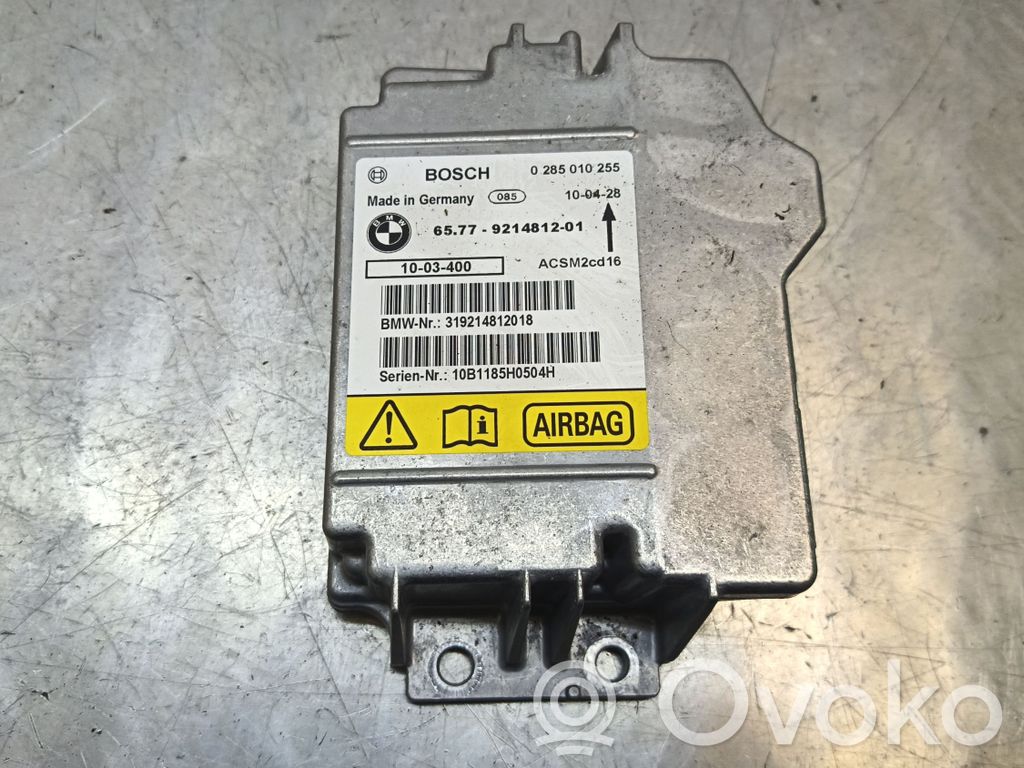 BMW 3 E92 E93 Airbag control unit/module 