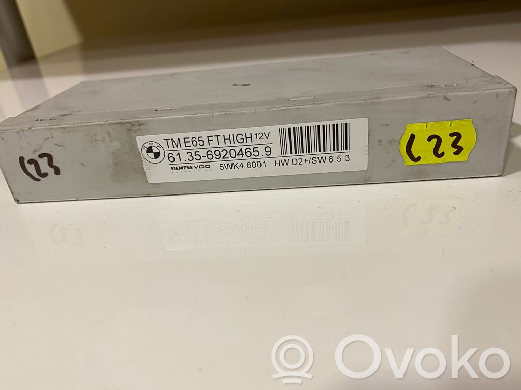 BMW 7 E65 E66 Oven ohjainlaite/moduuli 