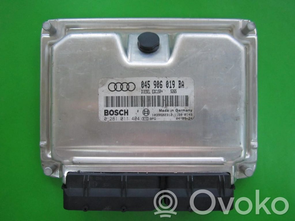 Galios (ECU) modulis   045906019BA,0281011404