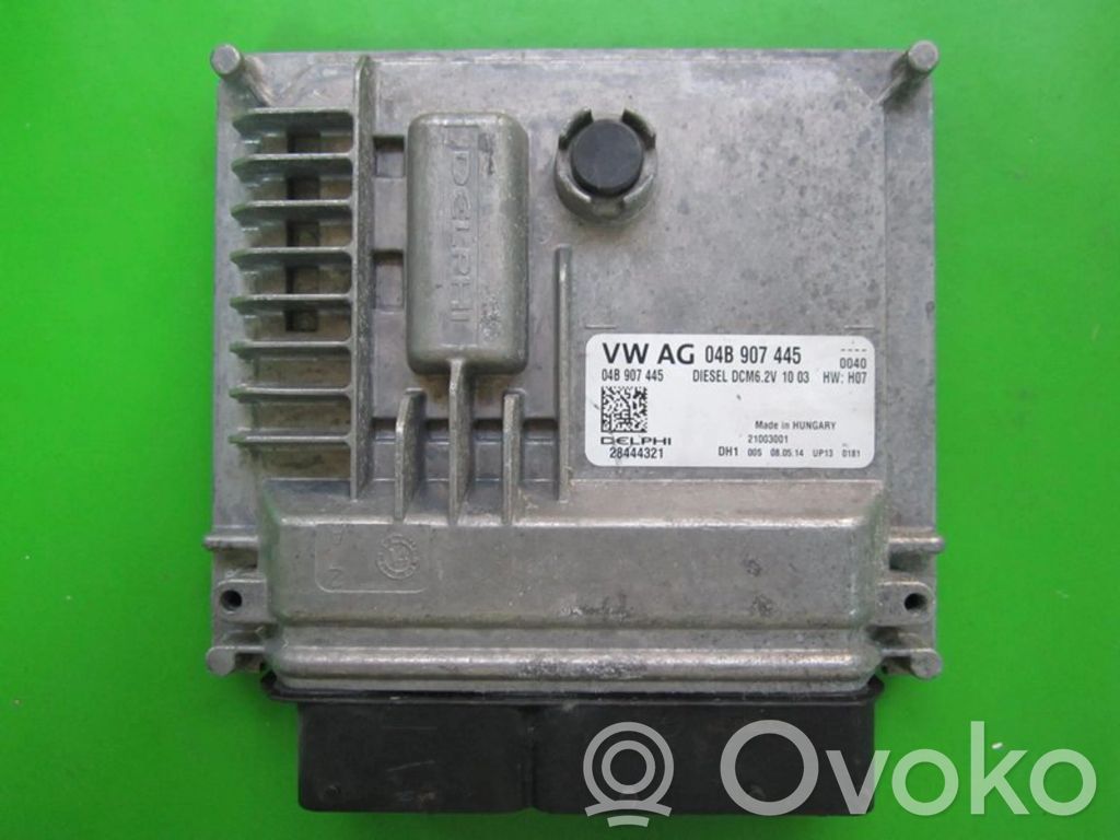 Engine control unit/module ECU   04B907445,04B906027H