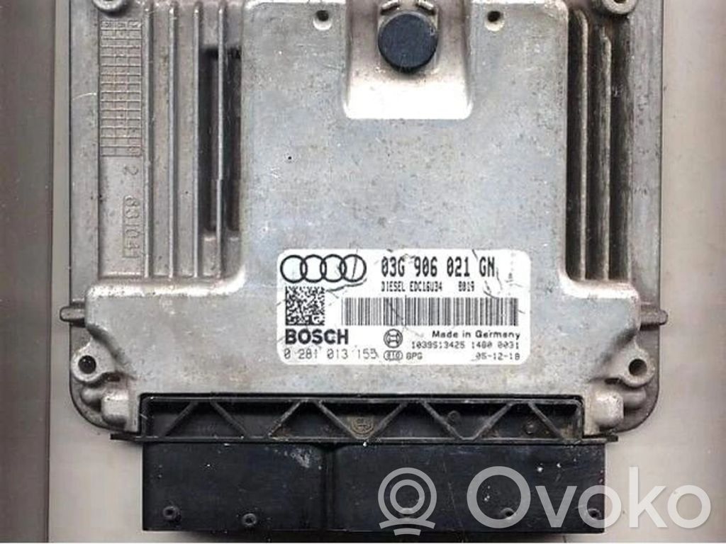Volkswagen PASSAT B6 Engine control unit/module ECU 