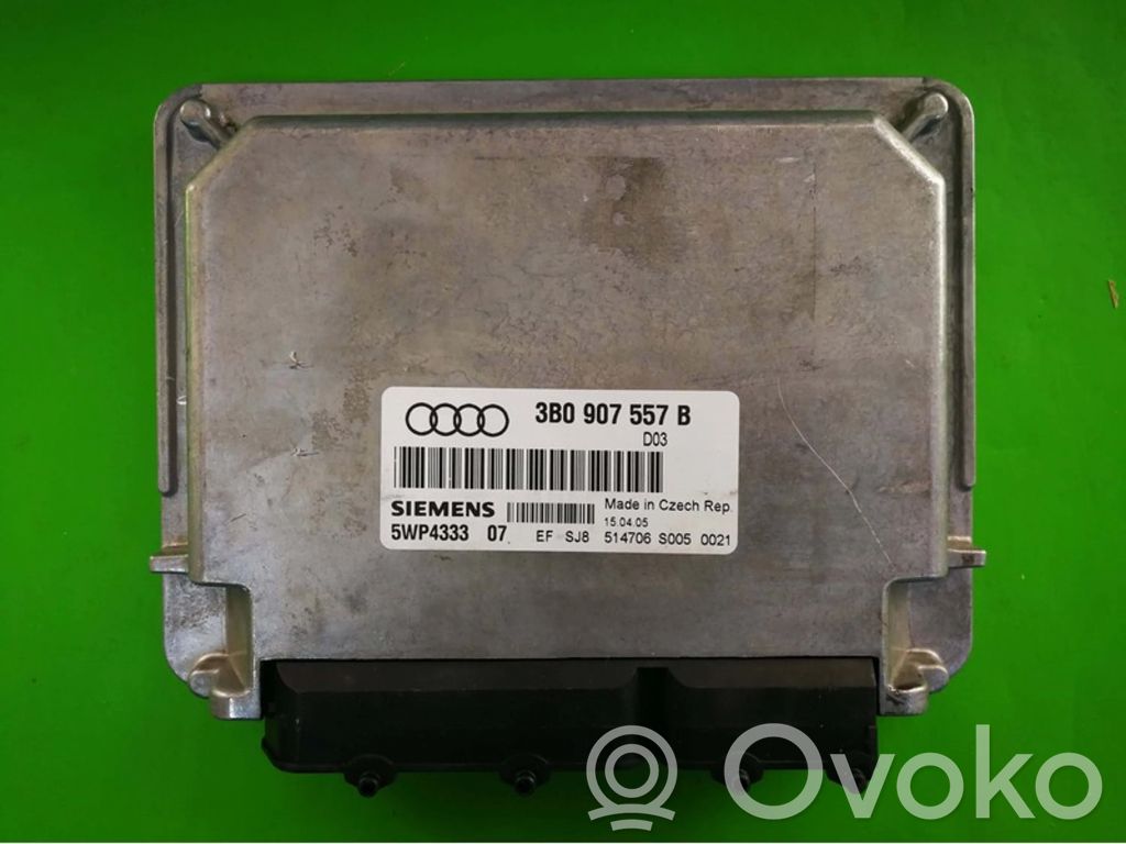 Engine control unit/module ECU   3B0907557B,5WP4333