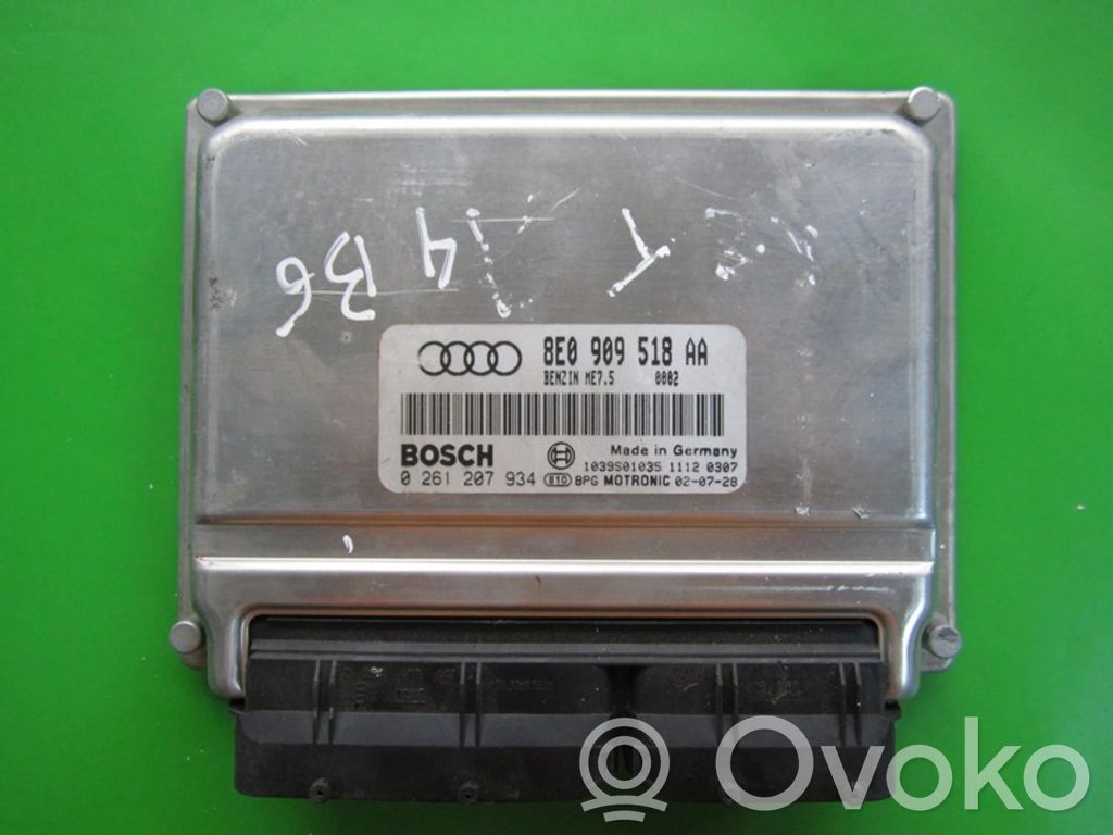 Audi A4 S4 B6 8E 8H Engine control unit/module ECU 