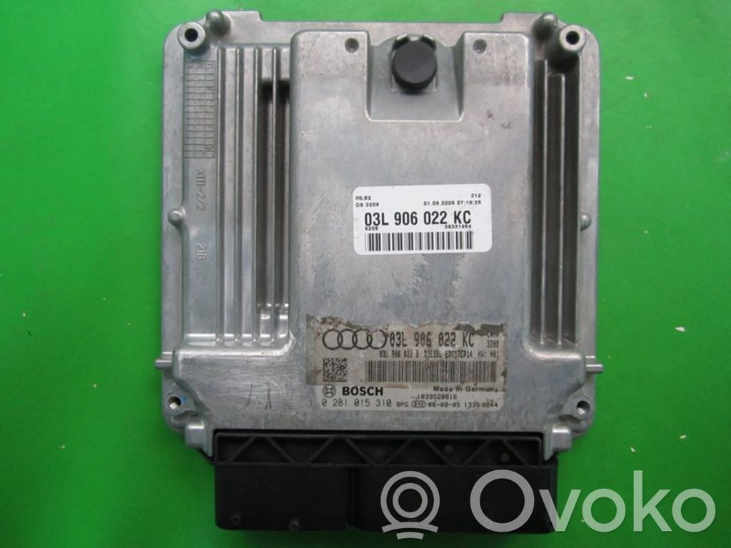 Audi A4 S4 B8 8K Engine control unit/module ECU 