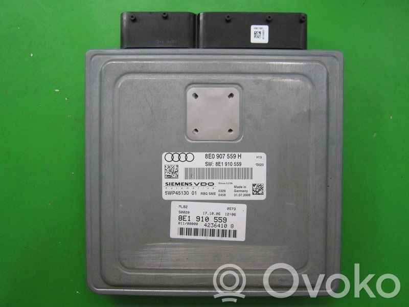 Audi A4 S4 B7 8E 8H Komputer / Sterownik ECU silnika 