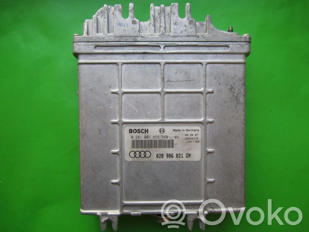 Engine control unit/module ECU   028906021GN,0281001659