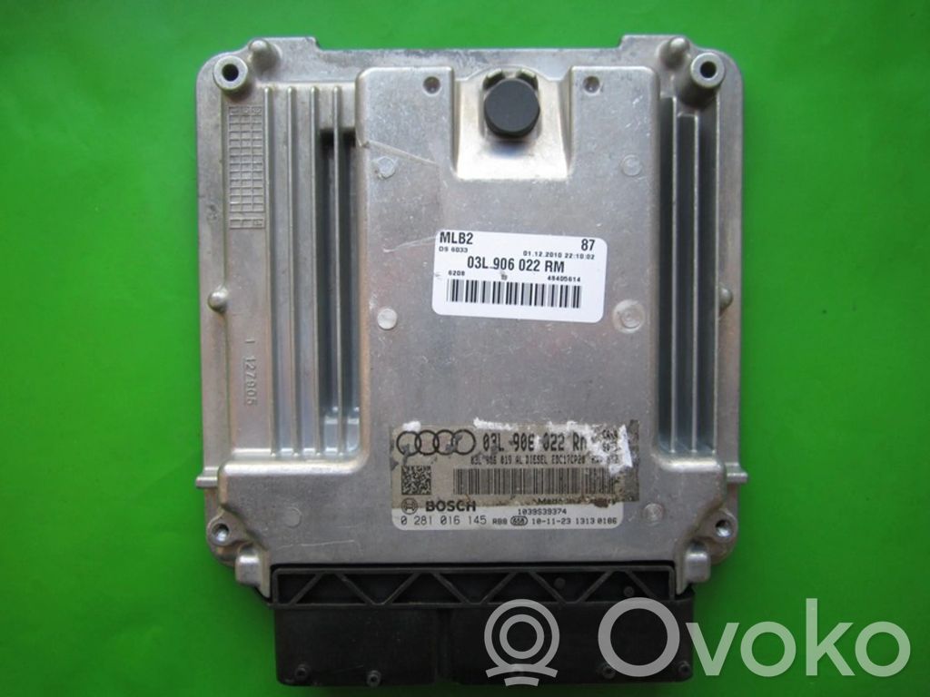 Engine control unit/module ECU   03L906022RM,0281016145