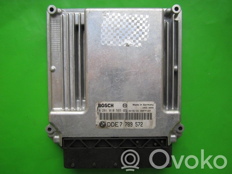 Motorsteuergerät ECU   DDE7789572,0281010565