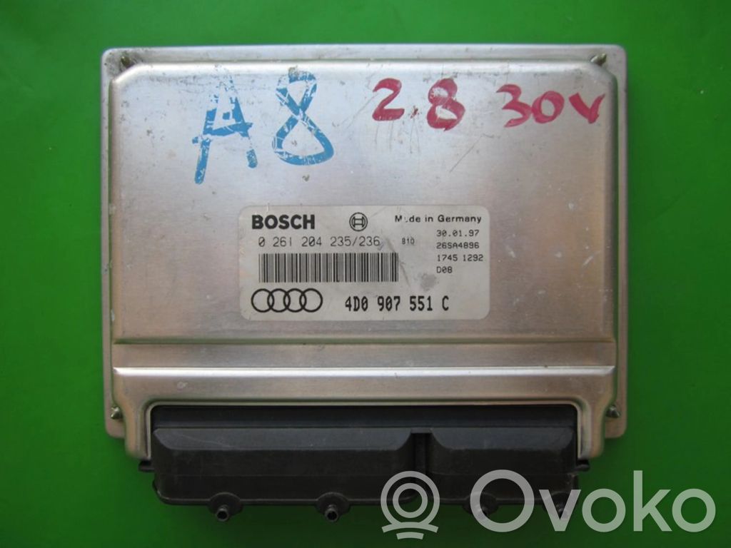 Audi A8 S8 D2 4D Engine control unit/module ECU 