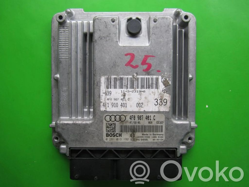 Audi A6 S6 C6 4F Unitate control motor/modul ECU 