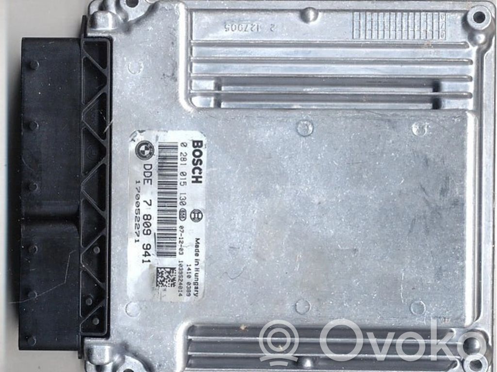 Unité de commande, module ECU de moteur   DDE7809941,0281015130
