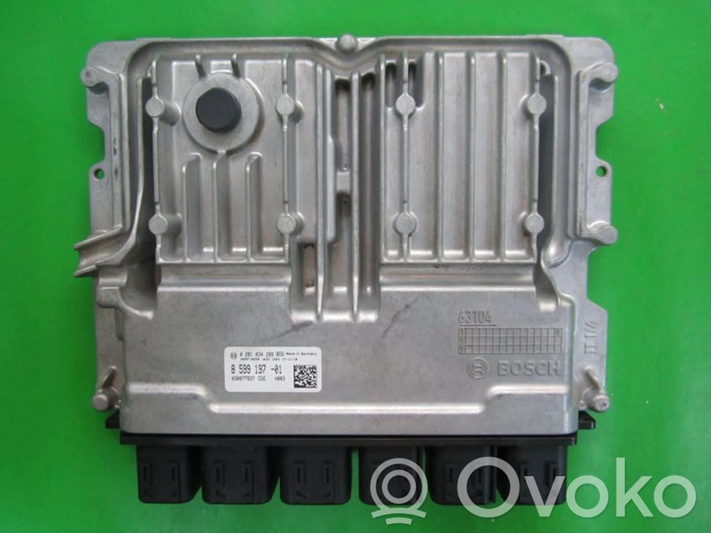 Engine control unit/module ECU   8599197,0281034289