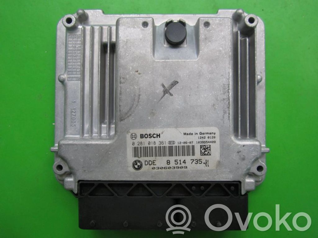 Unité de commande, module ECU de moteur   DDE8514735,0281018361