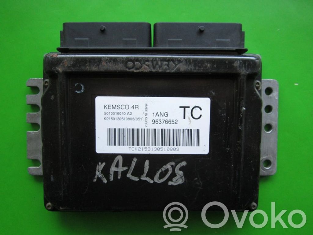 Engine control unit/module ECU   96376652,S010016040A2