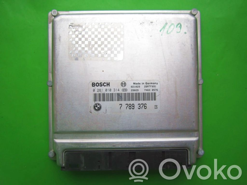BMW 5 E39 Unidad de control/módulo ECU del motor 